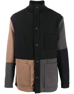 Пальто в стиле колор блок Maison flaneur