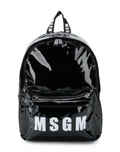 Рюкзак с логотипом Msgm kids