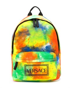 Рюкзак с принтом тай дай Versace kids