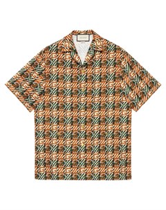 Рубашка с графичным принтом Gucci