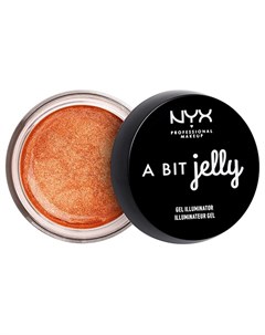 Хайлайтер для лица A BIT JELLY гелевый тон Bronze Nyx professional makeup