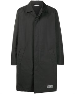 Однобортное пальто длины миди Valentino