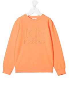 Толстовка с тисненым логотипом Iceberg kids