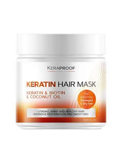 Маска для волос Keratin Hair Mask Keraproof
