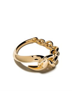 Позолоченное кольцо Hook Shaun leane