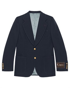 Однобортный пиджак Gucci