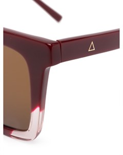 Солнцезащитные очки в квадратной оправе Zeus+dione