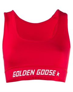 Спортивный бюстгальтер с логотипом Golden goose