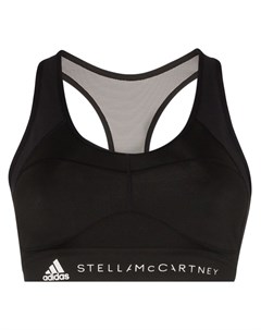 Спортивный бюстгальтер с логотипом из коллаборации с Stella McCartney Adidas by stella mccartney