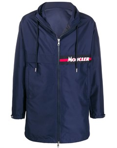 Пальто на молнии с капюшоном Moncler