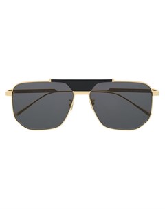 Солнцезащитные очки шестиугольной оправе Bottega veneta eyewear