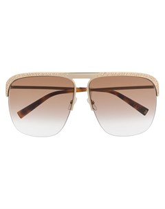 Солнцезащитные очки авиаторы с кристаллами Givenchy eyewear