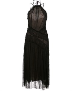 Платье миди с вырезом халтер Jason wu collection