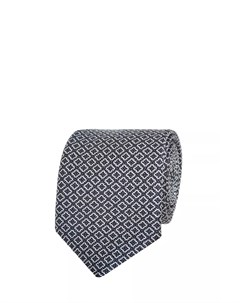Шелковый галстук с контрастным принтом Silvio fiorello