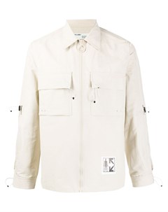 Рубашка на молнии с принтом Off-white