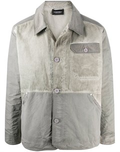 Куртка с контрастными вставками и эффектом потертости A-cold-wall*