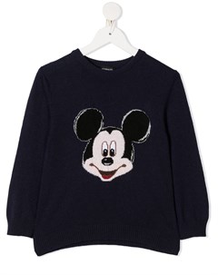 Жаккардовый свитер Mickey Mouse Monnalisa