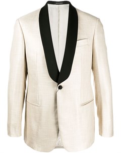 Вечерний пиджак с атласными лацканами Emporio armani