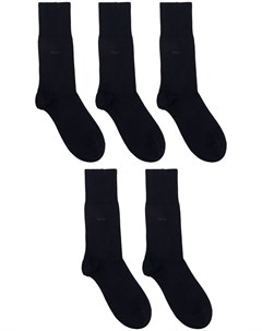 Набор из пяти пар носков в рубчик Cdlp