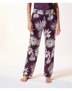 Атласные брюки с цветочным принтом SINO Etam