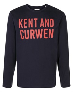 Футболка с длинными рукавами и логотипом Kent & curwen