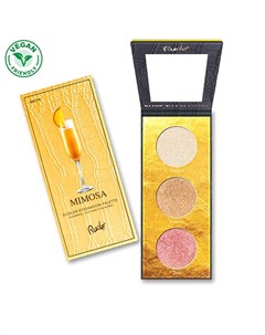 Палетка для макияжа лица COCKTAIL PARTY COLLECTION тени для век хайлайтер тон mimosa Rude