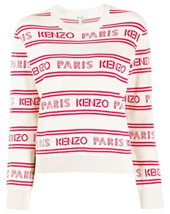 Трикотажный джемпер Paris с логотипом Kenzo