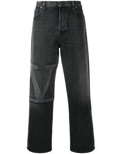 Укороченные джинсы с логотипом VLogo Valentino