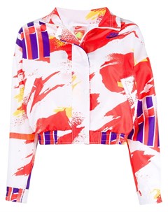 Укороченная куртка с абстрактным принтом Nike