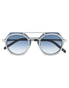 Солнцезащитные очки в оправе геометрической формы Hublot eyewear