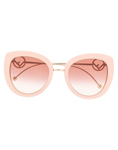 Солнцезащитные очки с логотипом Fendi eyewear