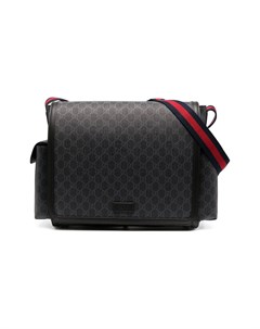 Пеленальная сумка с узором GG Supreme Gucci