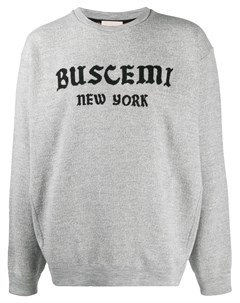 Джемпер с длинными рукавами и логотипом Buscemi