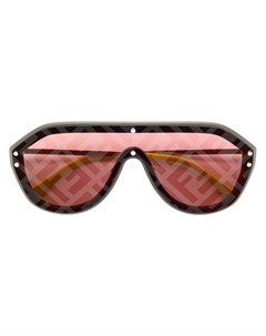 Солнцезащитные очки авиаторы с логотипом Fendi eyewear
