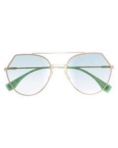 Солнцезащитные очки авиаторы Fendi eyewear