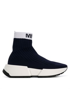 Кроссовки с логотипом Mm6 maison margiela