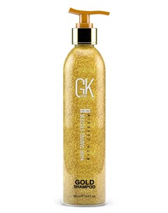 Шампунь золотой Gold Shampoo 250 мл Gkhair (global кеratin)
