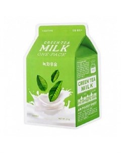 Молочная маска Зеленый чай A Pieu A'pieu (корея)
