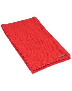 Красный шерстяной шарф 140x19 см детский Il trenino