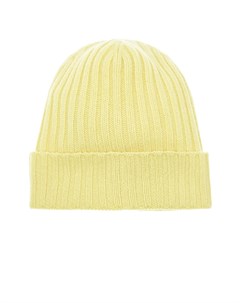Желтая шапка с отворотом Arch4