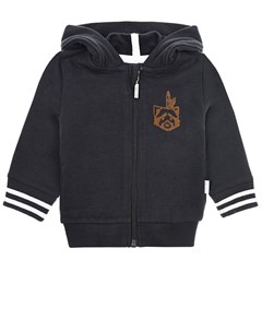 Спортивная куртка серого цвета детская Sanetta kidswear
