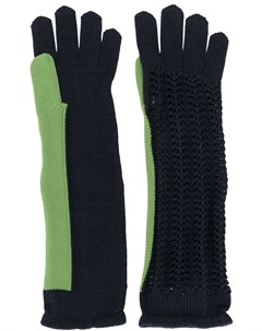 Длинные трикотажные перчатки Balenciaga