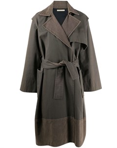 Драпированное пальто 2000 х годов с завязками Balenciaga pre-owned