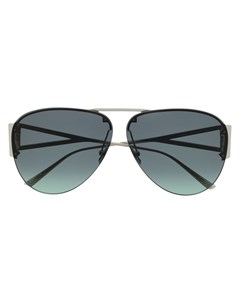 Солнцезащитные очки авиаторы с эффектом градиента Bottega veneta eyewear
