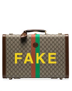 Портфель Fake Not среднего размера с монограммой Gucci