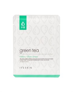 Тканевая маска Green Tea Watery Mask Sheet It's skin