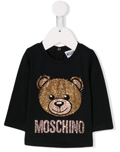 Декорированный свитер Teddy Moschino kids