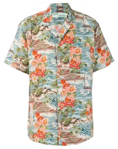 Рубашка с тропическим принтом Off-white