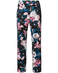 Укороченные брюки Sidney с цветочным принтом Erdem