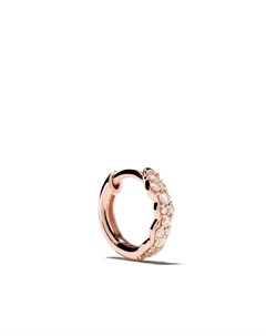 Серьга кольцо Mini Interstellar из розового золота с бриллиантами Astley clarke